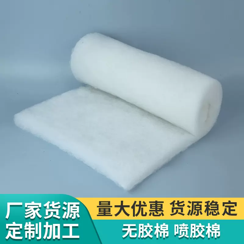 厂家批发现货喷胶棉无胶棉仿丝棉垫子服装电动车挡风被保温填充棉