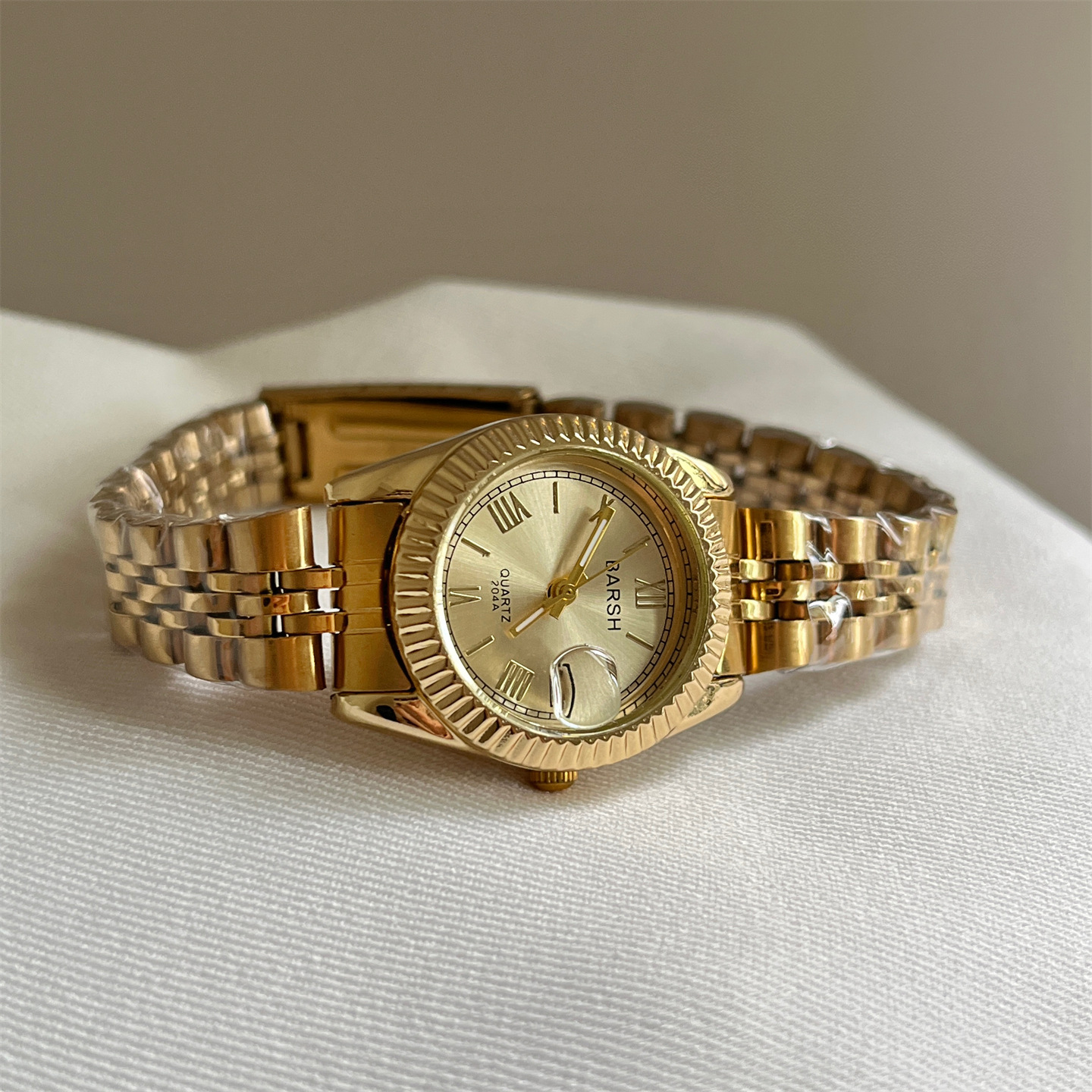2025 nuevo reloj de registro azul cielo mujer de alta calidad temperamento de moda simple correa de acero para mujeres al por mayor image 5