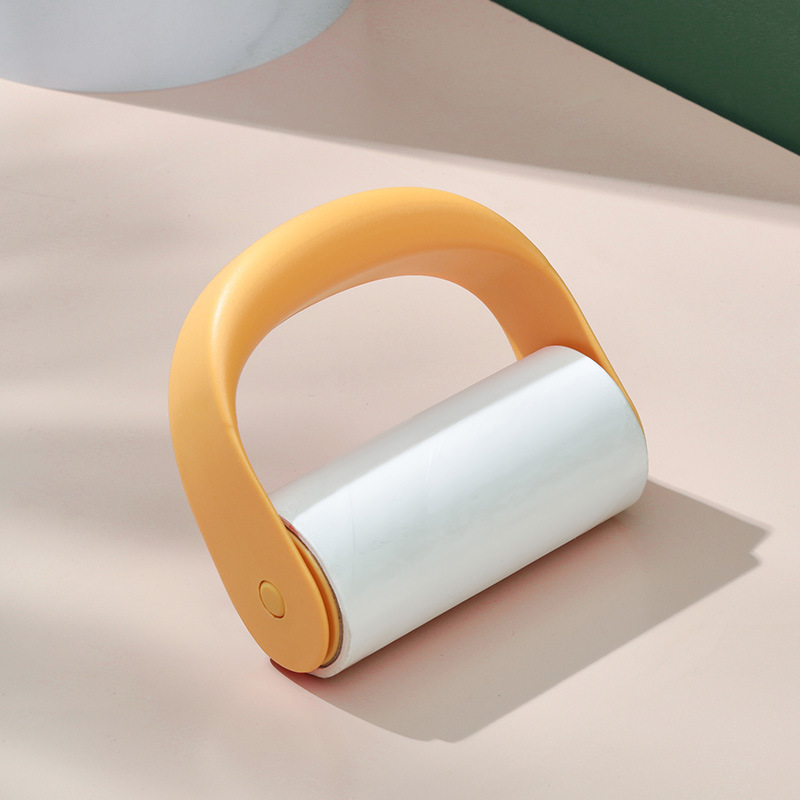Diseño de estilo nórdico ropa para el hogar Dispositivo de adherencia del cabello lágrima de la mano rodillo de papel pegajoso cepillo rodillo de pelo pegajoso Dispositivo de adherencia del pelo del animal doméstico