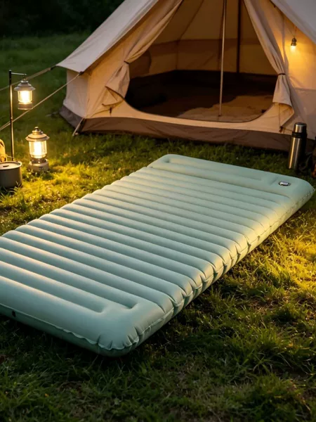 Factory Wholesale Inflatable Mattress, Thickened Moisture-Proof One-Touch Inflatable Camping Portable Nap Mat