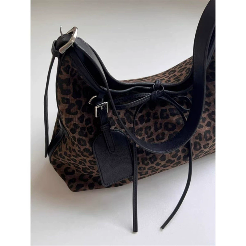 Ретро леопардовый пригородной сумка Tott сумка женская мода тенденция пригородной поездки большой емкости