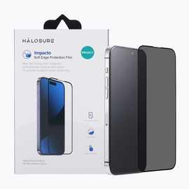 HALOSURE 3D软边防窥 适用于苹果iP16/Plus/Pro/ProMax手机钢化膜