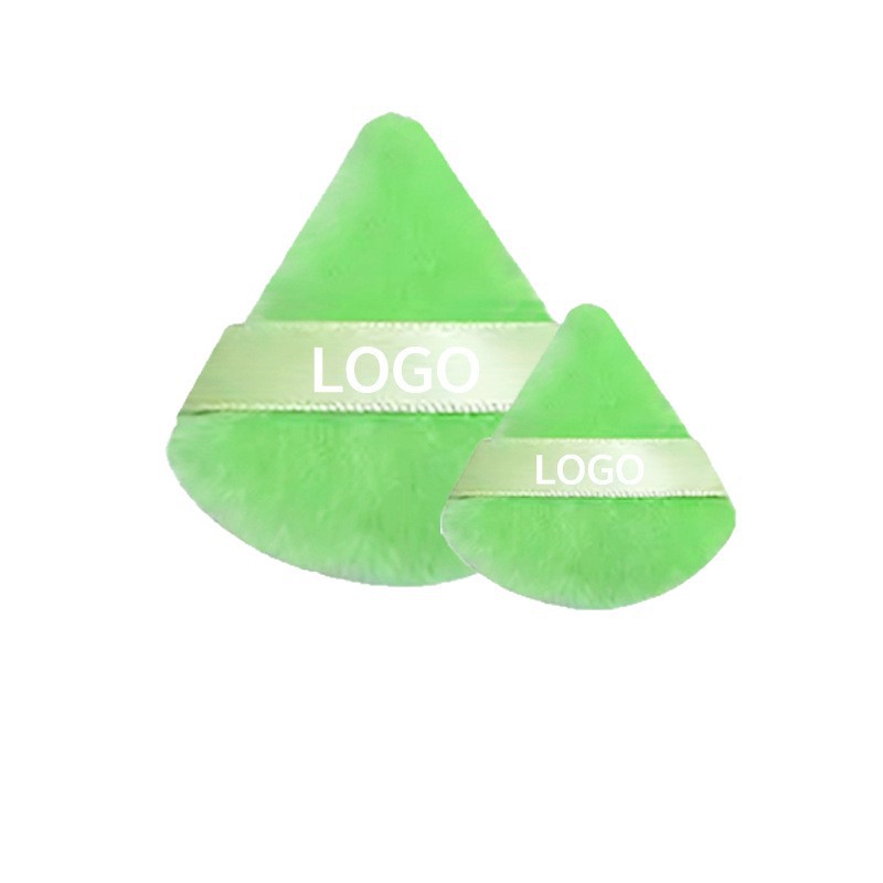 Polvo de flocado, polvo de miel, polvo de almohadilla de aire, polvo de maquillaje, esponja de maquillaje, polvo de maquillaje seco, mini polvo triangular image 5