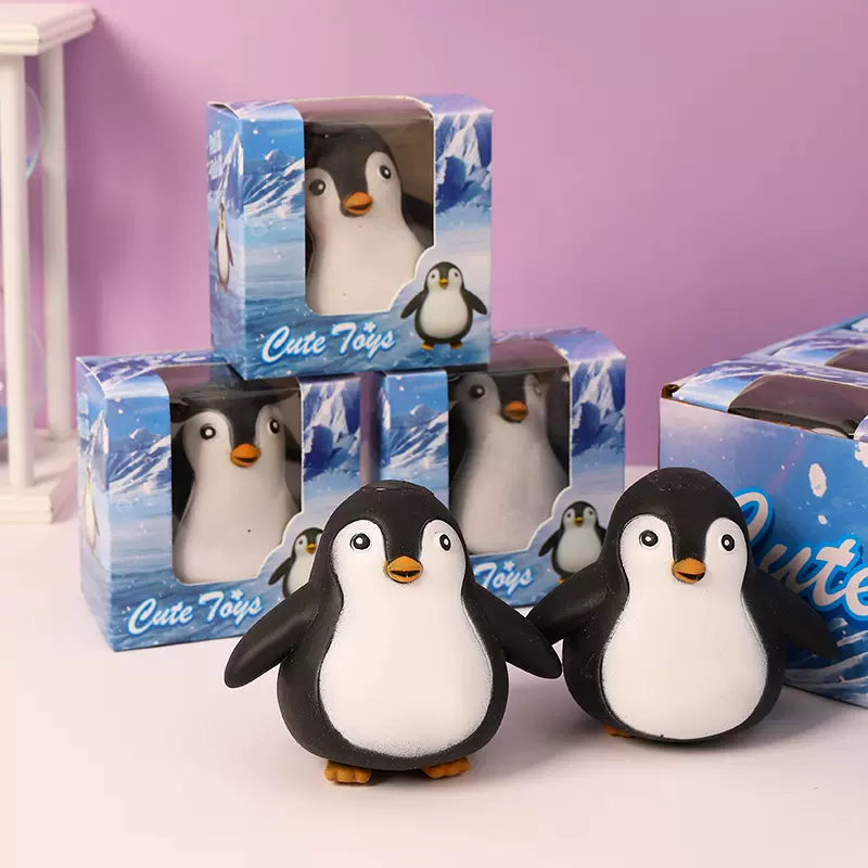 解压玩具创意捏捏乐企鹅减压慢回弹搞怪趣味发泄神器儿童批发整蛊