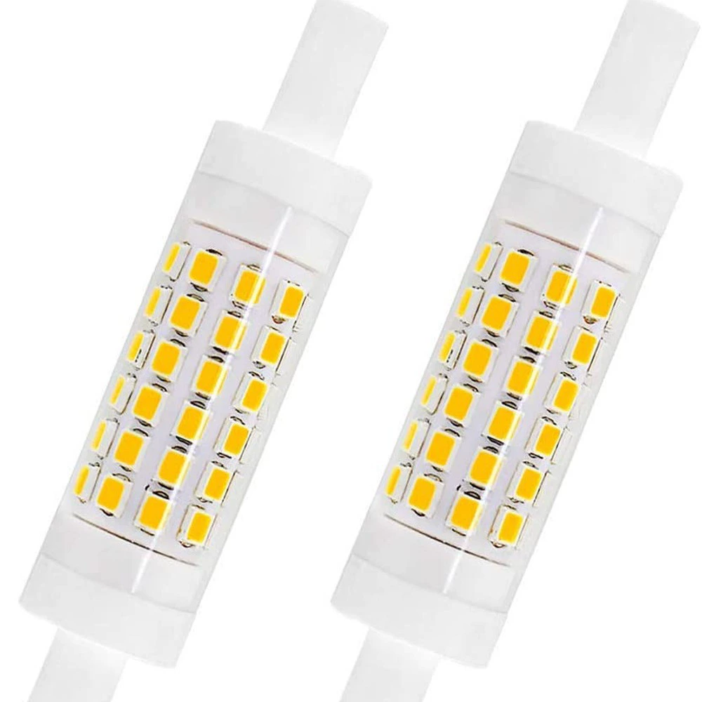 Керамический светодиодный светильник r7s 15x78 мм, запатентованный в европейском стиле 0-100%, затемняющий прожектор Amazon, источник света r7s