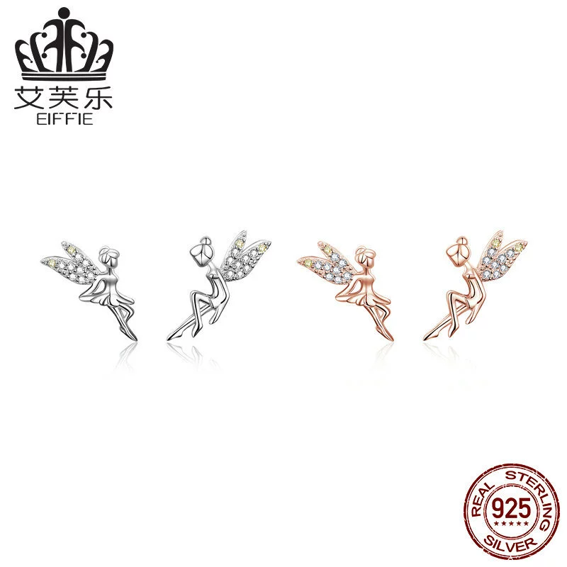Genuine каменная инlay, серьги, милые цирконии, серебро пробы 925, цветочная