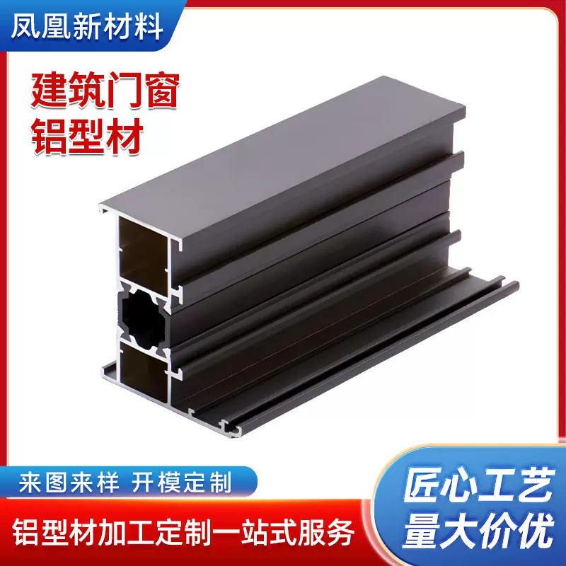 建筑门窗铝合金隔音隔热门窗断桥型材 推拉窗落地窗双开防火窗断