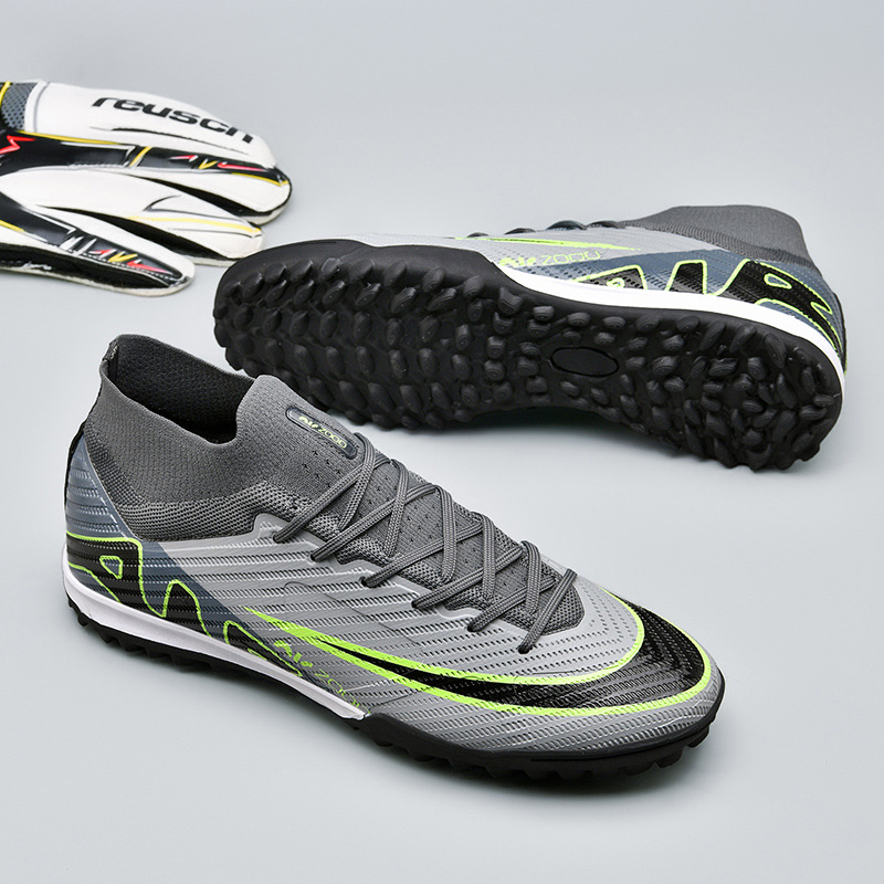 Botas de fútbol transfronterizas, nuevos zapatos deportivos de competición de corte bajo para niños y niñas, zapatos de entrenamiento de césped para estudiantes al por mayor