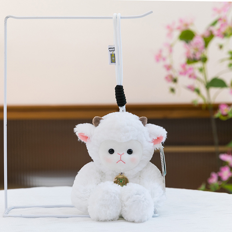 可爱跳跳小猴子动物挂件毛绒玩具公仔玩偶布娃娃儿童生日礼物女生|undefined