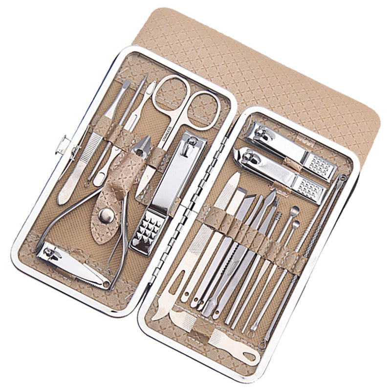 Nail clipper set Nailcutter regalos 19 piezas set Beauty set Nailcutter set