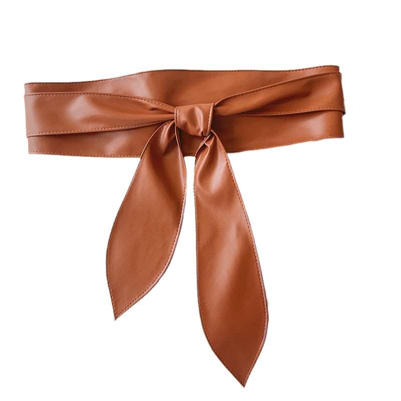 Nuova moda europea e americana PU cintura larga da donna cappotto decorazione cinturino cintura in vita sigillo in vita con abito transfrontaliero vendita calda_voghion.com