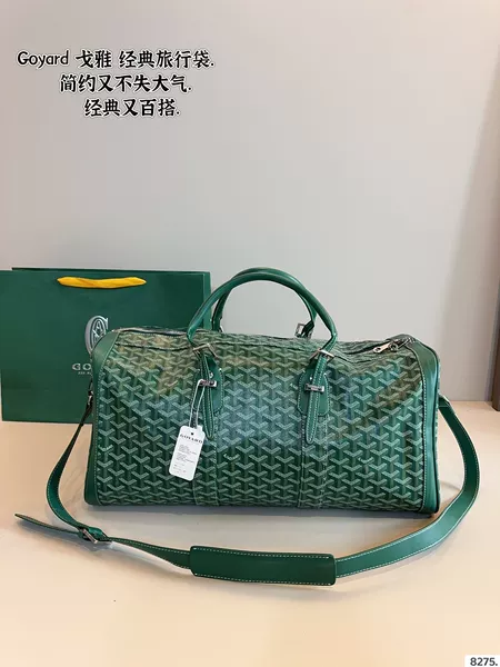 Goya GY travel bag is a popular model for both men and women, large-capacity airport crossbody handbag, gym bag, dog-tooth pattern bag, wholesale in Europe and America