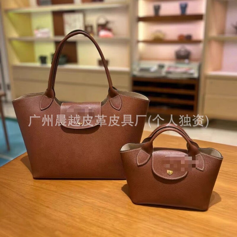 French-Style Longchamp High-Quality New Leather Mini Tote Bag, Basket Bag, Handbag, Shoulder Bag, Crossbody Bag, Dumpling Bag French-Style Longchamp High-Quality New Leather Mini Tote Bag, Basket Bag, Handbag, Shoulder Bag, Crossbody Bag, Dumpling Bag