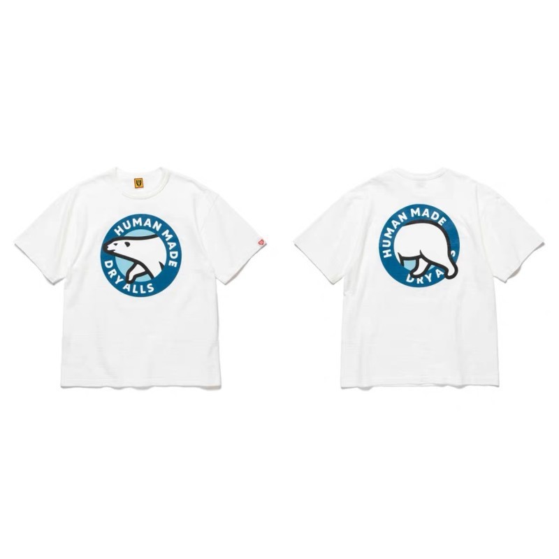 日本アメリカのトレンディなブランドヒューマンドラゴン年限定半袖メンズカップル夏の漫画動物 Tシャツ純綿トップ|undefined