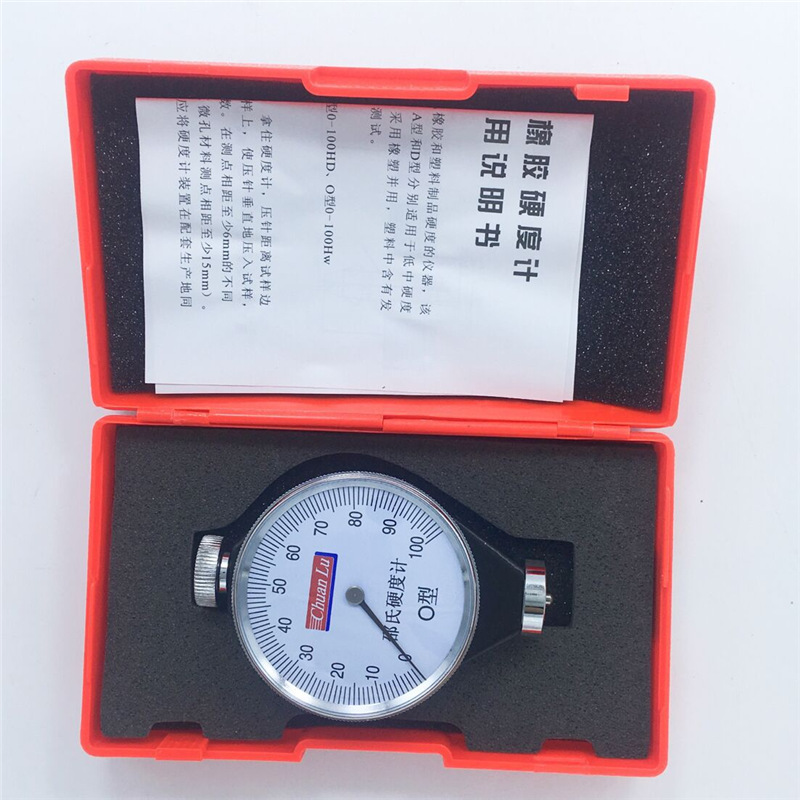 해안 경도 테스터 O 형 측정 가능한 플라스틱 고무 경도 제조 업체는 재고 품질 보증을 가지고