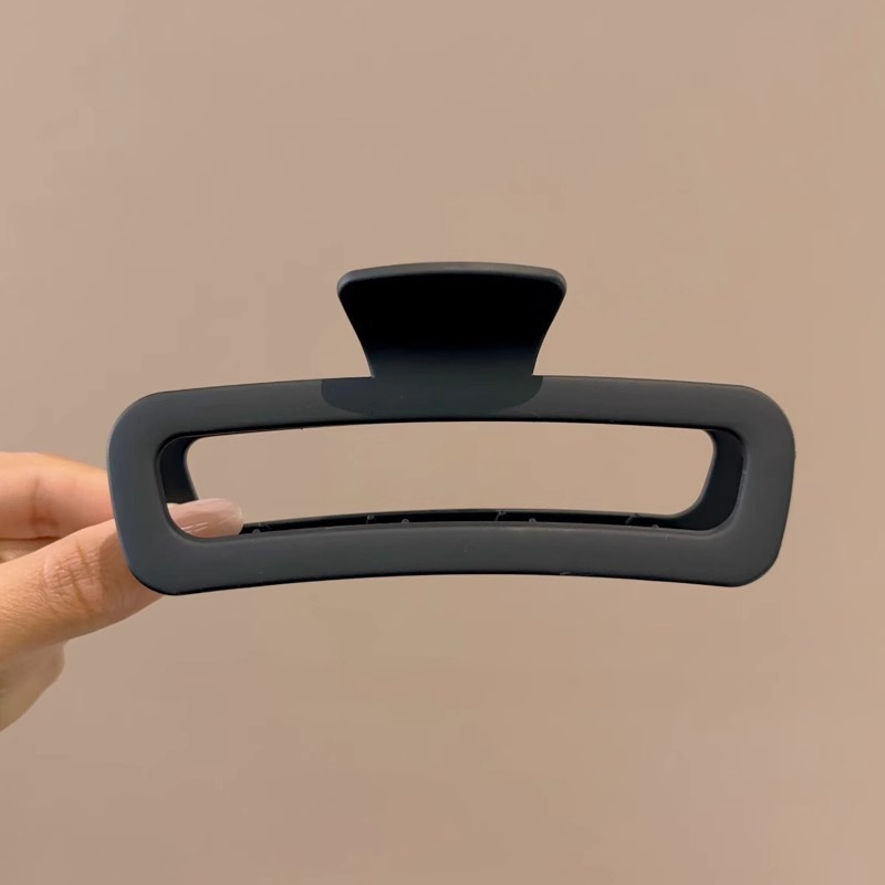 Clip de agarre simple de verano, volumen de cabello de alta calidad, clip de tiburón, horquilla grande, horquilla, nuevo cabello femenino, tocado 2024