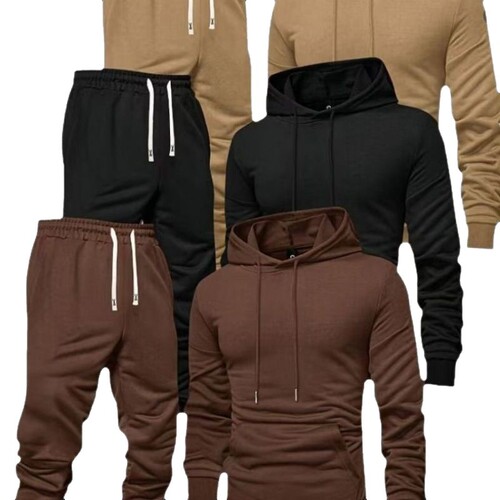 New EuCode Men's Cap Sweatshirt and Leggings Set for Spring and Autumn, Versatile, Best Selling, Solid Color, Matchy-Pair, Casual and Sporty