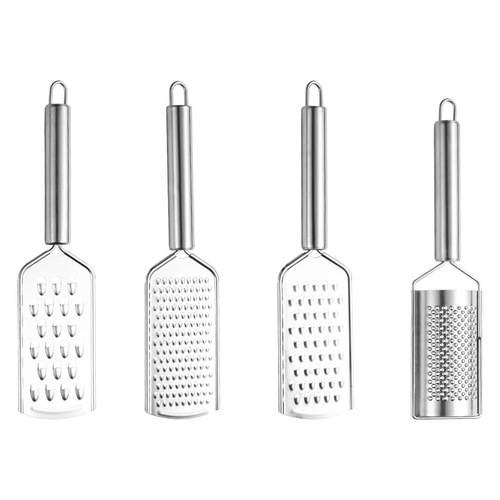 Stainless steel ginger grater, multifunctional radish grater, ginger grinder, lemon grater, cheese grater, cheese grater