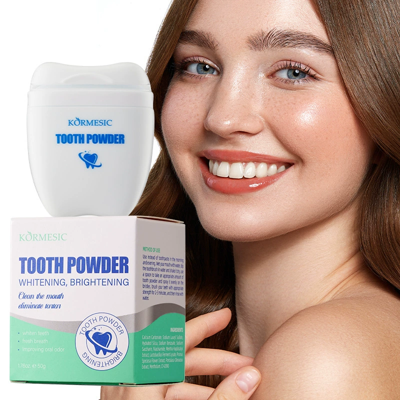 KORMESIC пробиотик свежий блестящий белый зубной порошок tooth powder чистый трансграничный внешнеторговый завод оптом