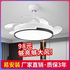 变频风扇灯2025新款家用客厅餐厅吊扇灯卧室电扇吊灯一体吸顶灯