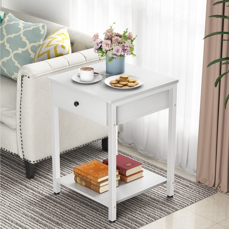 Gabinete de almacenamiento simple hogar sala de estar Placa de almacenamiento gabinete nórdico moderno té gabinete de almacenamiento rack sofá mesa auxiliar
