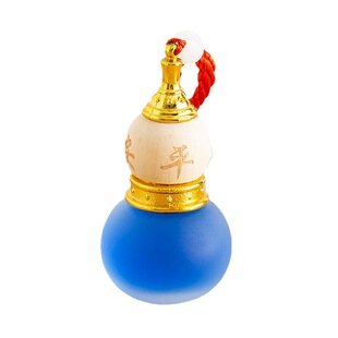 Hot sale in scenic spot colorful gourd perfume bottle car hanging car perfume pendant perfume wholesale factory direct sales