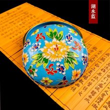 老北京景泰蓝首饰盒印泥盒胭脂盒特色工艺品女士婚庆单位出国礼品