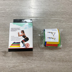 Yoga fitness pull circle sports strength training ring resistance band pull band elastic band