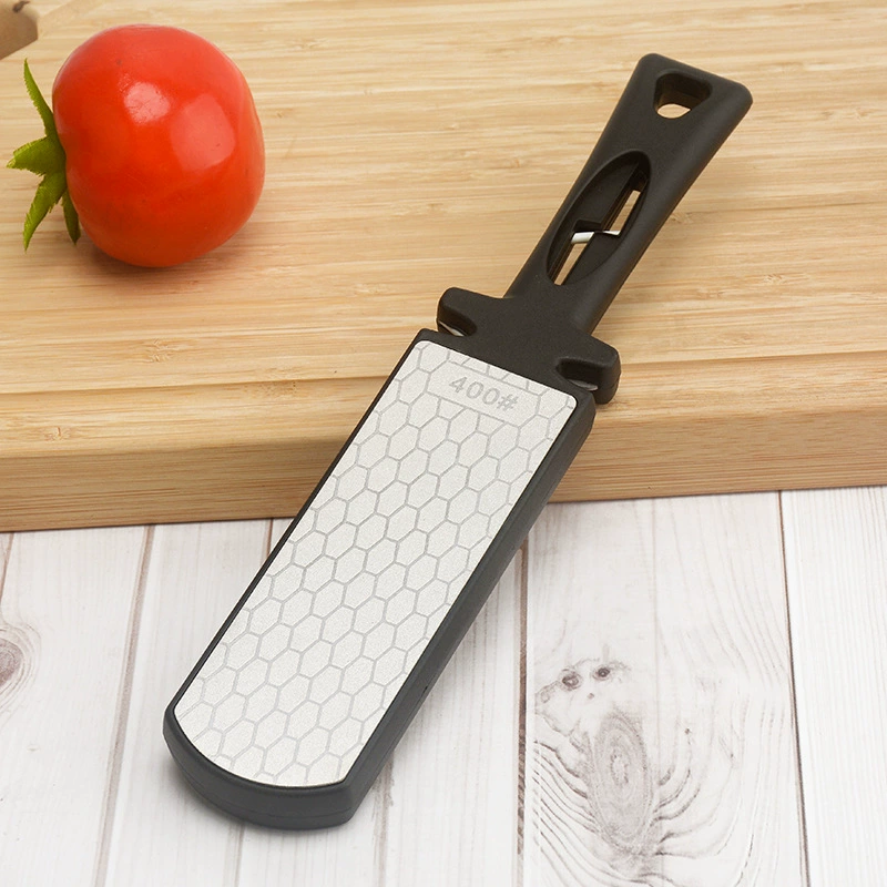 The new double -sided five -sided grinding knife grinding venomo multifunctional grinding sword rod fast home creative grinding stone grinding scissors
