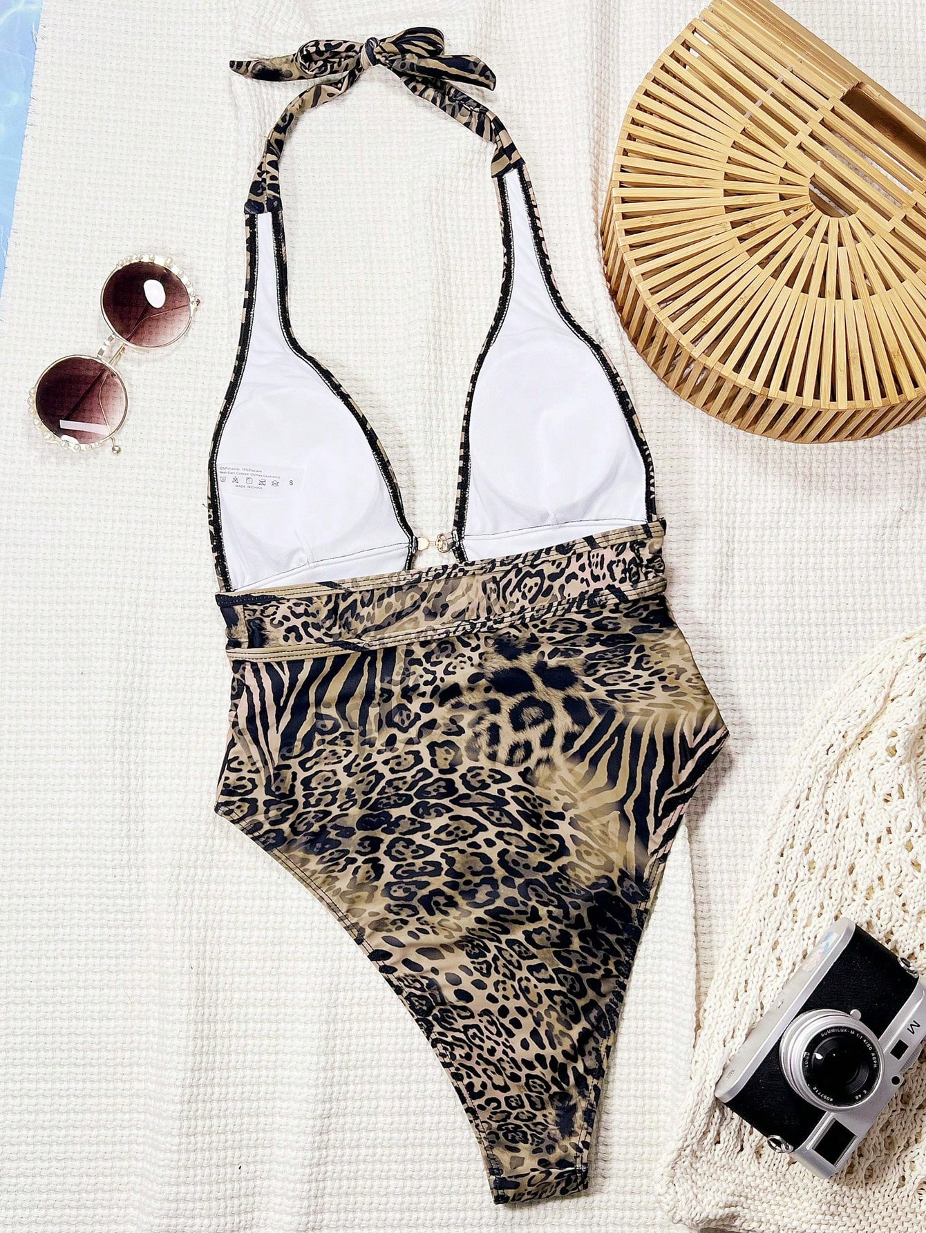 2025 New Tiger Print Sexy Two Piece Bikini European And American Style Swimsuit Direct Factory Sales_ecoleips.com