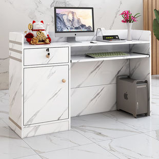 Simple Modern Bar Counter Cashier Front Desk Welcome Desk Service Desk Bar Desk Company Front Desk Reception Desk Workbench