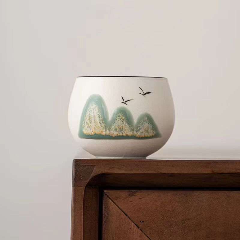 백만리 산강나한컵