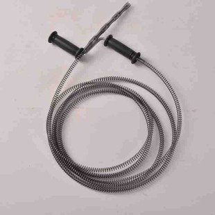 Manual Pipe Clearing Spring Waterway Tool Hand Crank Unblocker Household Toilet Kitchen Pipe Clearing Spring