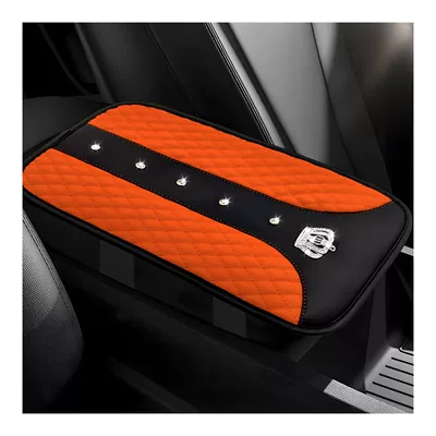 Armrest box pad – Accessories - orange