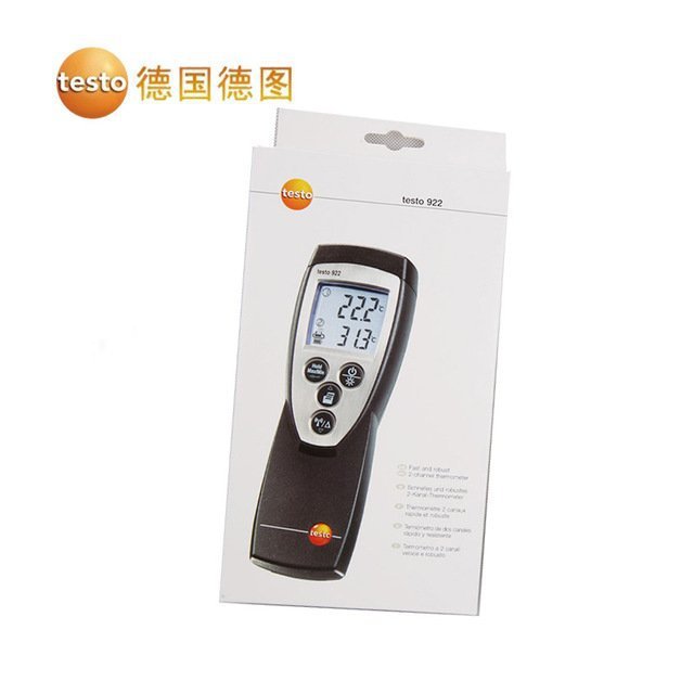 ��ͼtesto922�¶ȼ� �߾��ȽӴ�ʽ�����ǵ�˫ͨ�������¶ȱ�