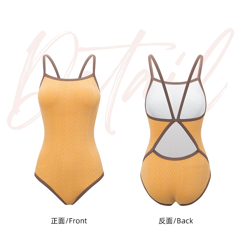 GraceChic GraceChic New Racing Women One-Piece Triangle Sexy Tummy Control Slimming Swimwear For Swimming Pool Sports Hot Spring High-End_voghion.com