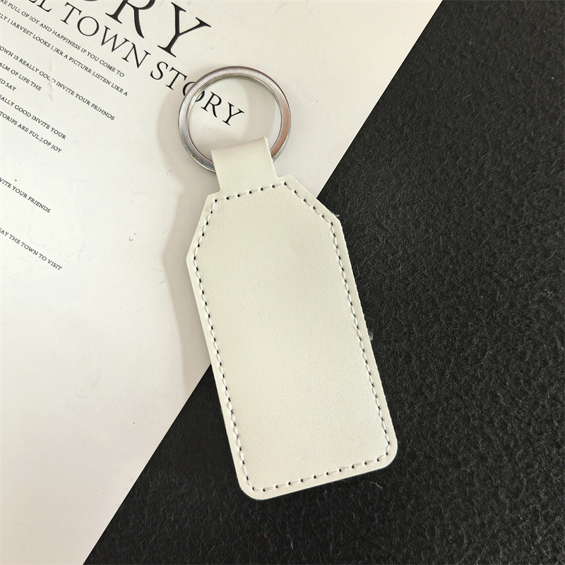 Spot bolso de cuero, bolso escolar, llavero, colgante, llavero de cuero para hombres y mujeres, regalo de negocios