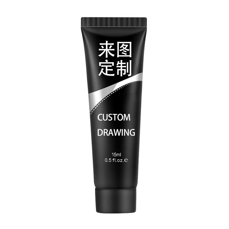 Nail color desnudo cristal extensión adhesivo de manicura personalizado sin papel extensión rápida modelo de fototerapia adhesivo adherible 15mL