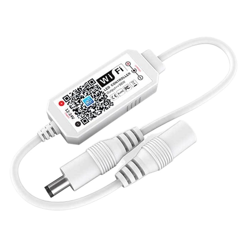 Mini controlador WiFi RF inalámbrico RF control remoto de doble modo de atenuación mini LED colorido controlador de tira de luz