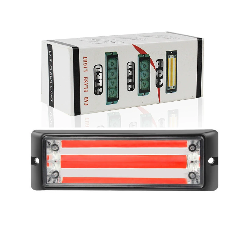 Трансграничный COB вспышка света 12-24В грузовик боковой свет грузовик внедорожный сигнальный свет большой мощности сигнала стробоскопы