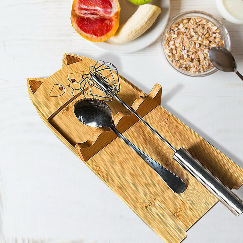 Kitchen Utensil Storage Tray Spoon Chopsticks Fork Organizer Rack Egg Beater Placement Tray Bamboo Tray Rack Kitchen Utensil Storage Tray Spoon Chopsticks Fork Organizer Rack Egg Beater Placement Tray Bamboo Tray Rack