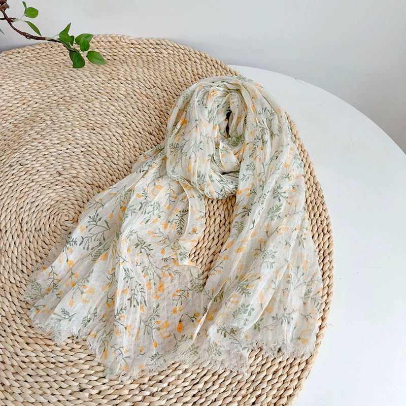 Universal Japanese fresh summer scarf, thin breathable cloak, with neck protection, sun protection
