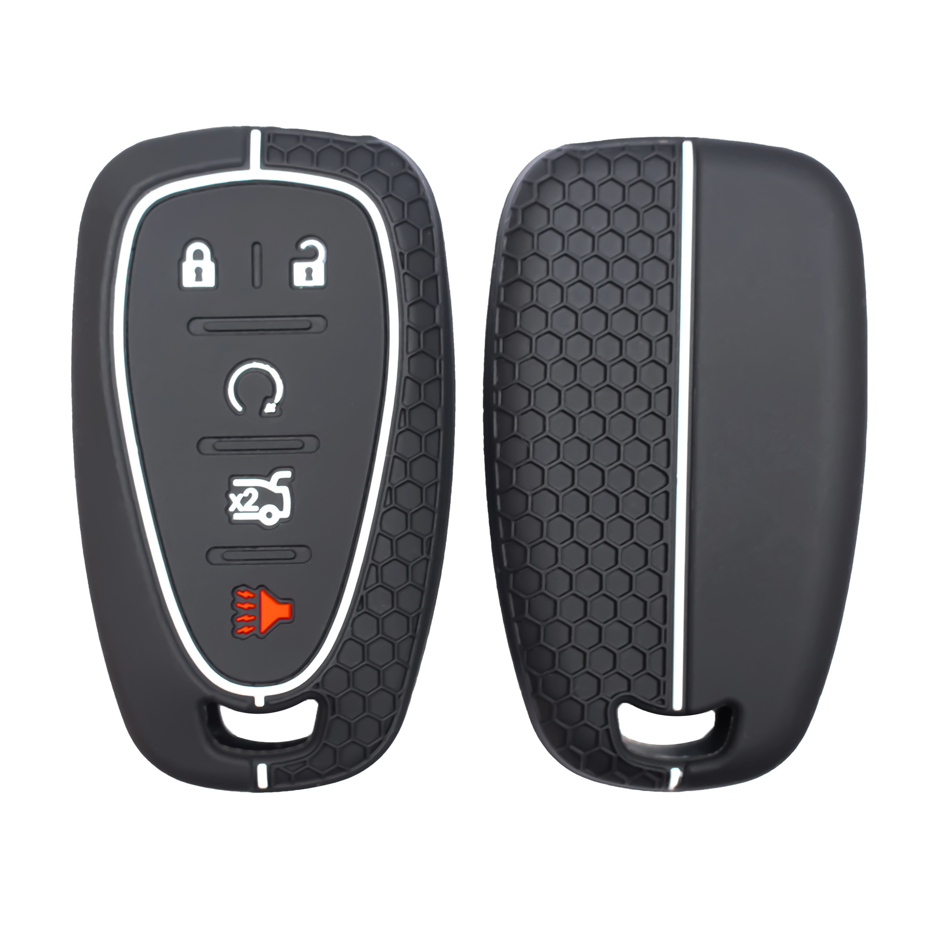 Suitable for Chevrolet New Cruze Malibu XL Cruze Explorer Smart 5-Key Silicone Car Key Bag Cover