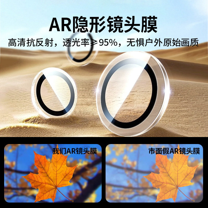 适用iphone17镜头膜鹰眼ar增透膜无尘仓钢化膜苹果16镜头保护膜|undefined