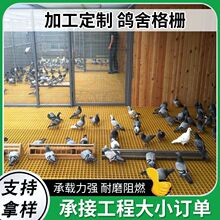 无锡玻璃钢鸽舍地网鸽子漏粪养家禽专用板底网公棚地网格栅养殖网