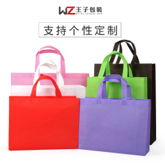 Non-woven fabric shopping bag, gift shopping bag, 3D non-woven bag, clothing bag, advertising bag, color printing and lamination