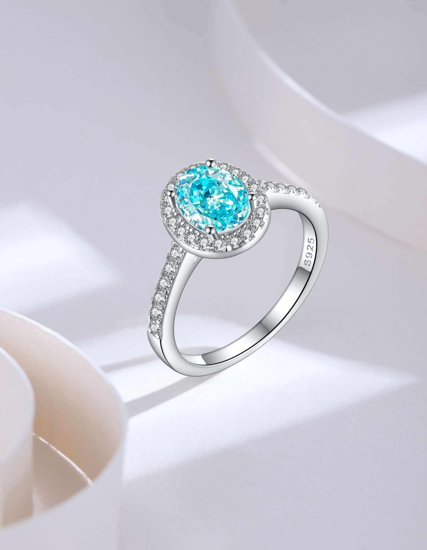 7g Weight High Carbon Diamond Inlay Material Rings Classification 1 Piece Quantity Holiday, Daily Occasion 925 Sterling Silver Material Heart Shape Pattern Women's Gender Inlay Design Simple Style, Classic Style Style 925 Sterling Silver High Carbon Diamond Heart Shape Rings 8