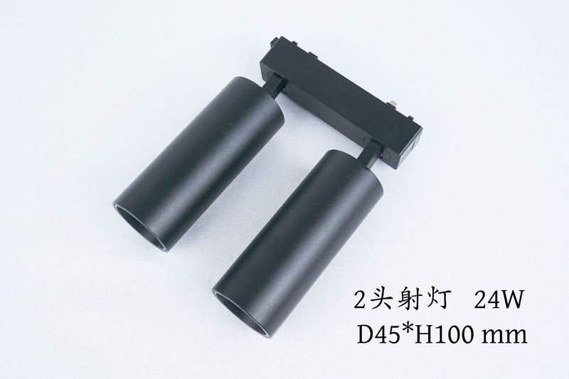跨境专供 26款超薄磁吸轨道灯4CCT嵌入式导轨射灯配件无主灯照明|undefined
