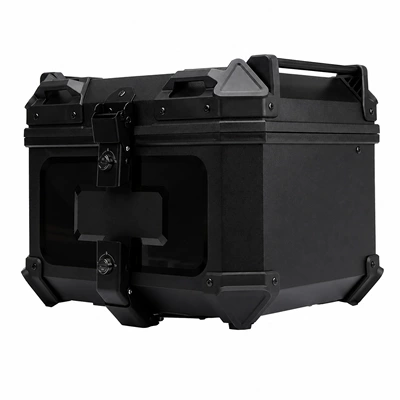 Storage Box, Universal Large-Capacity Storage: Motorcycle trunk - 45l-tianzi-abs-plasticblack