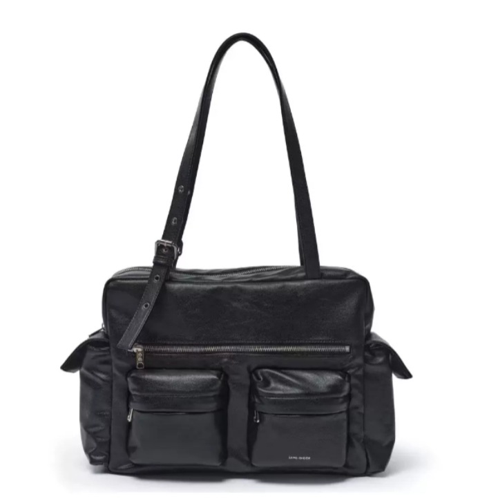 Ond Samooh estilo coreano de moda de mujer brazo locomotora bolso de hombro bolso ajustable de bolsillo